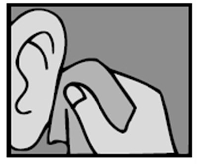 image of cleaning ear - clean ear